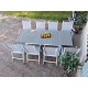 Záhradný jedálenský stôl LEVELS  90x160/240 x 74 cm,2 farby 